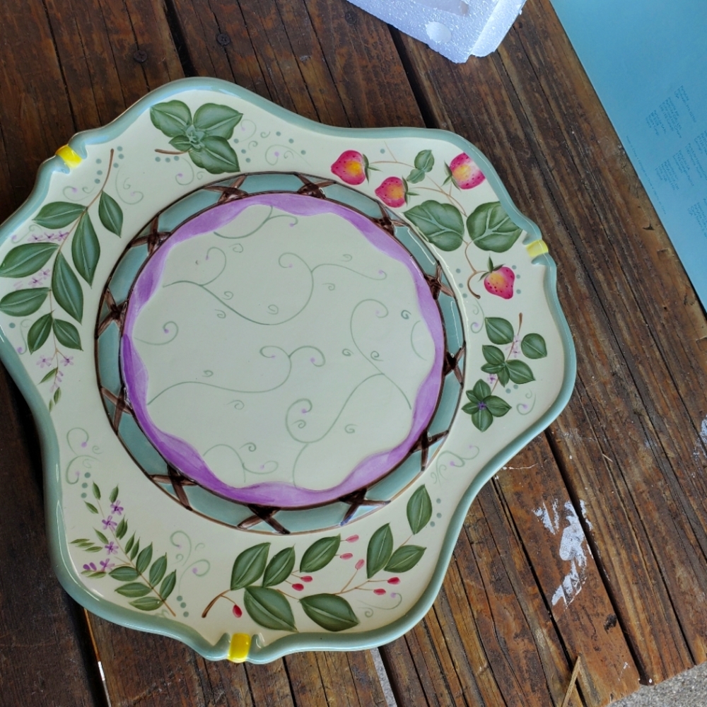 PartyLite Garden Lites Candle Garden Tray